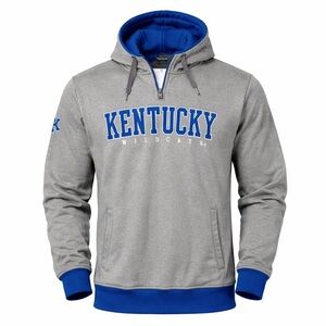 Kentucky Wildcats Hoodie Pullover with Pockets Size L